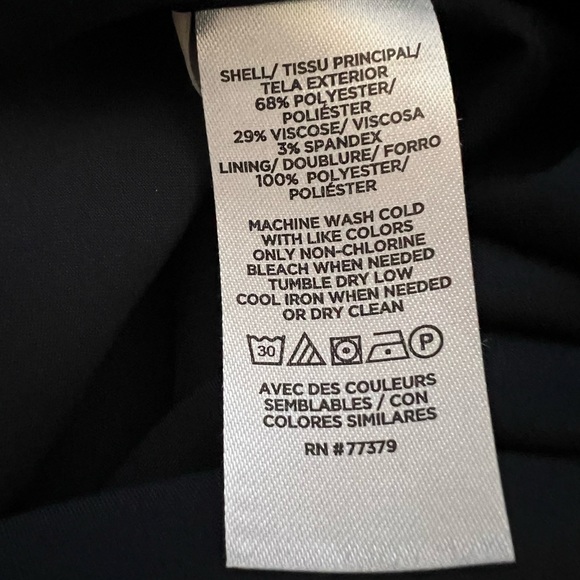 Ann Taylor Seasonless Stretch Pencil Skirt in Navy - Picture 5 of 7